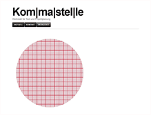 Tablet Screenshot of kommastelle.com